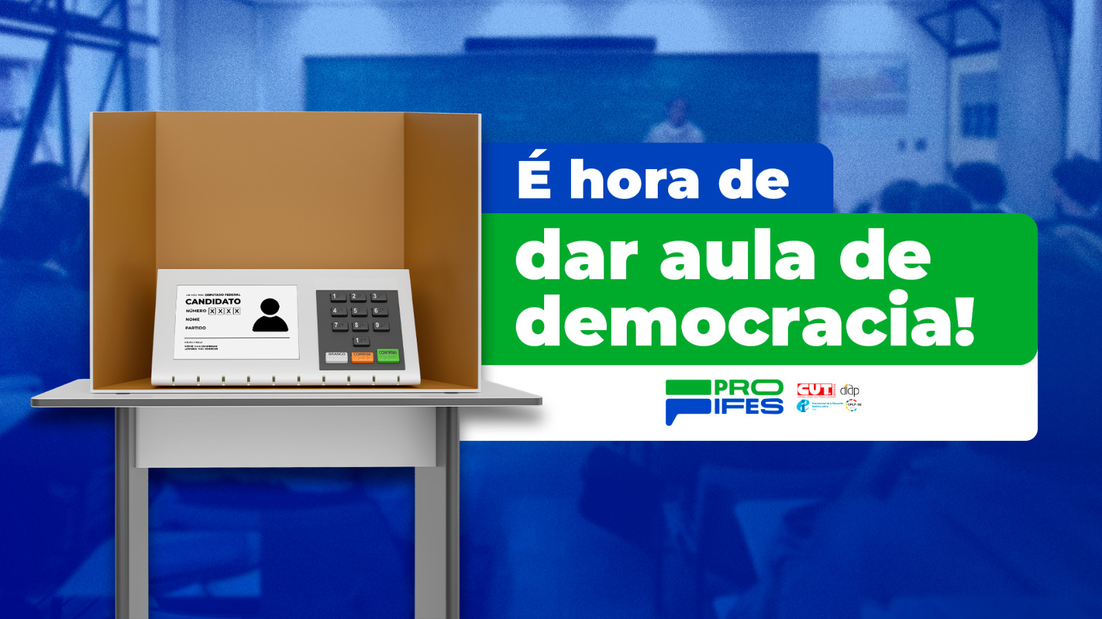 VÍDEO: "É hora de dar aula de democracia!"