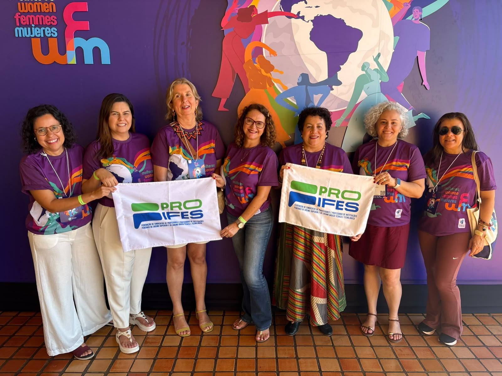 PROIFES participa da 5ª Conferência Mundial de Mulheres da Internacional da Educação