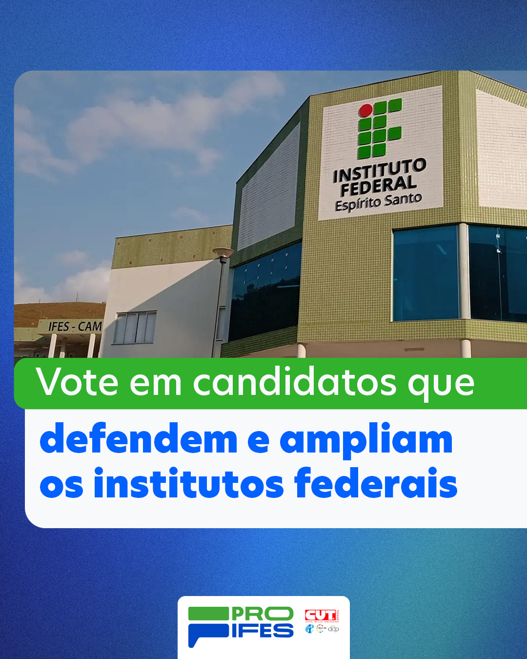 Seu voto pode fortalecer a educação pública! · fotografia 3