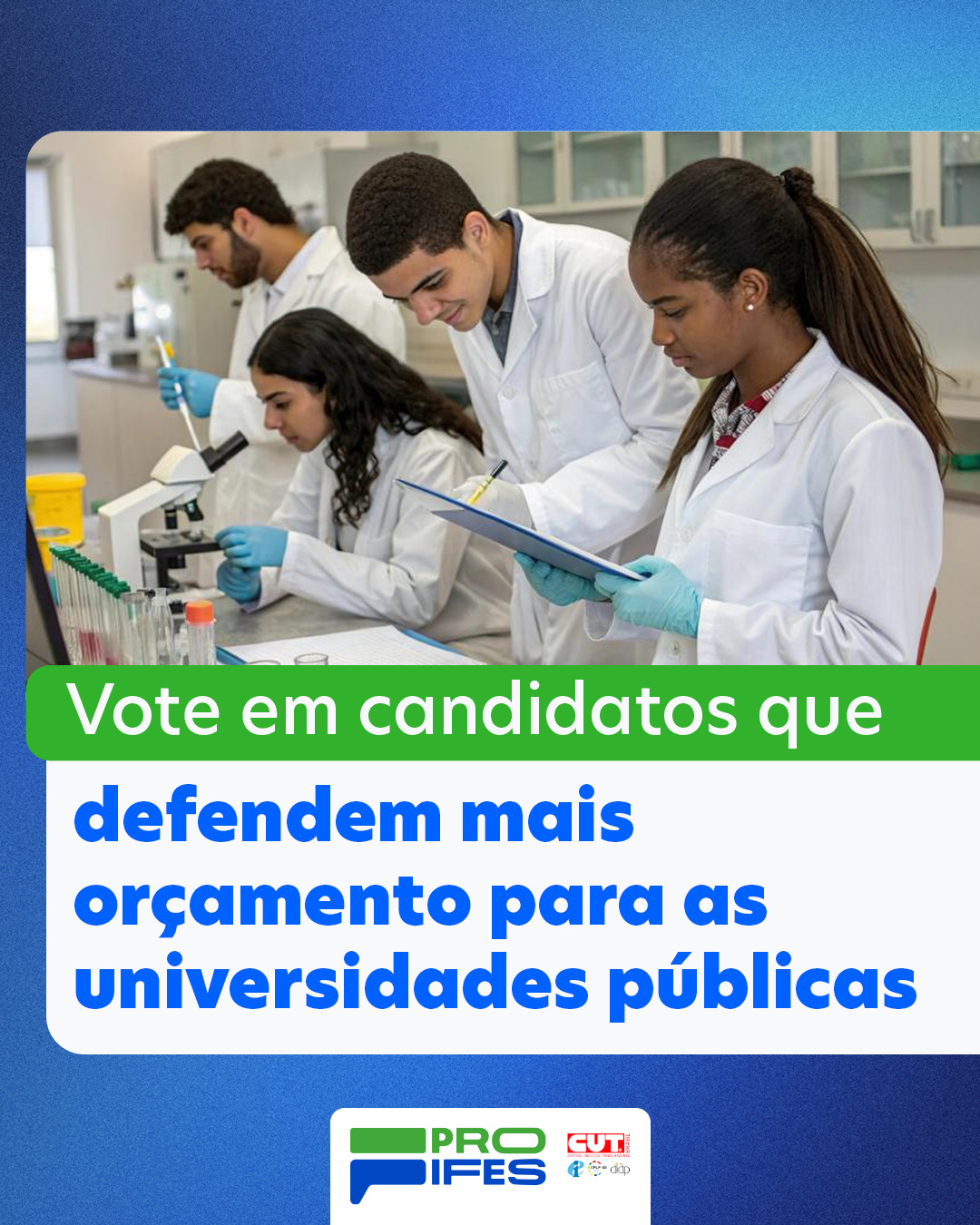 Seu voto pode fortalecer a educação pública! · fotografia 4